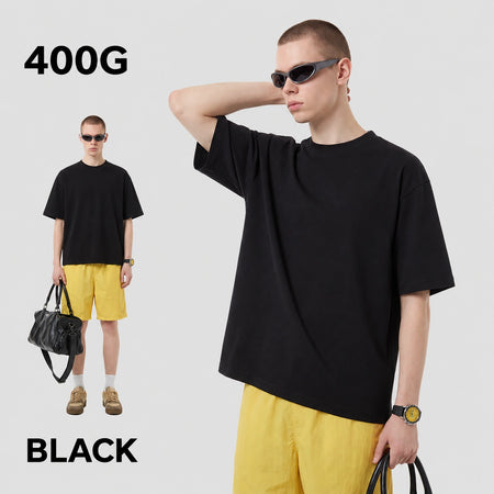 400G Heavyweight Oversized Streetwear T-Shirt
