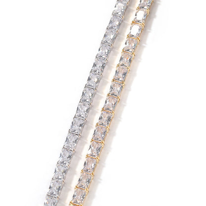 6MM Baguette Cut Tennis Chain
