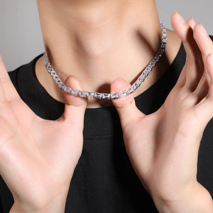 6MM Baguette Cut Tennis Chain
