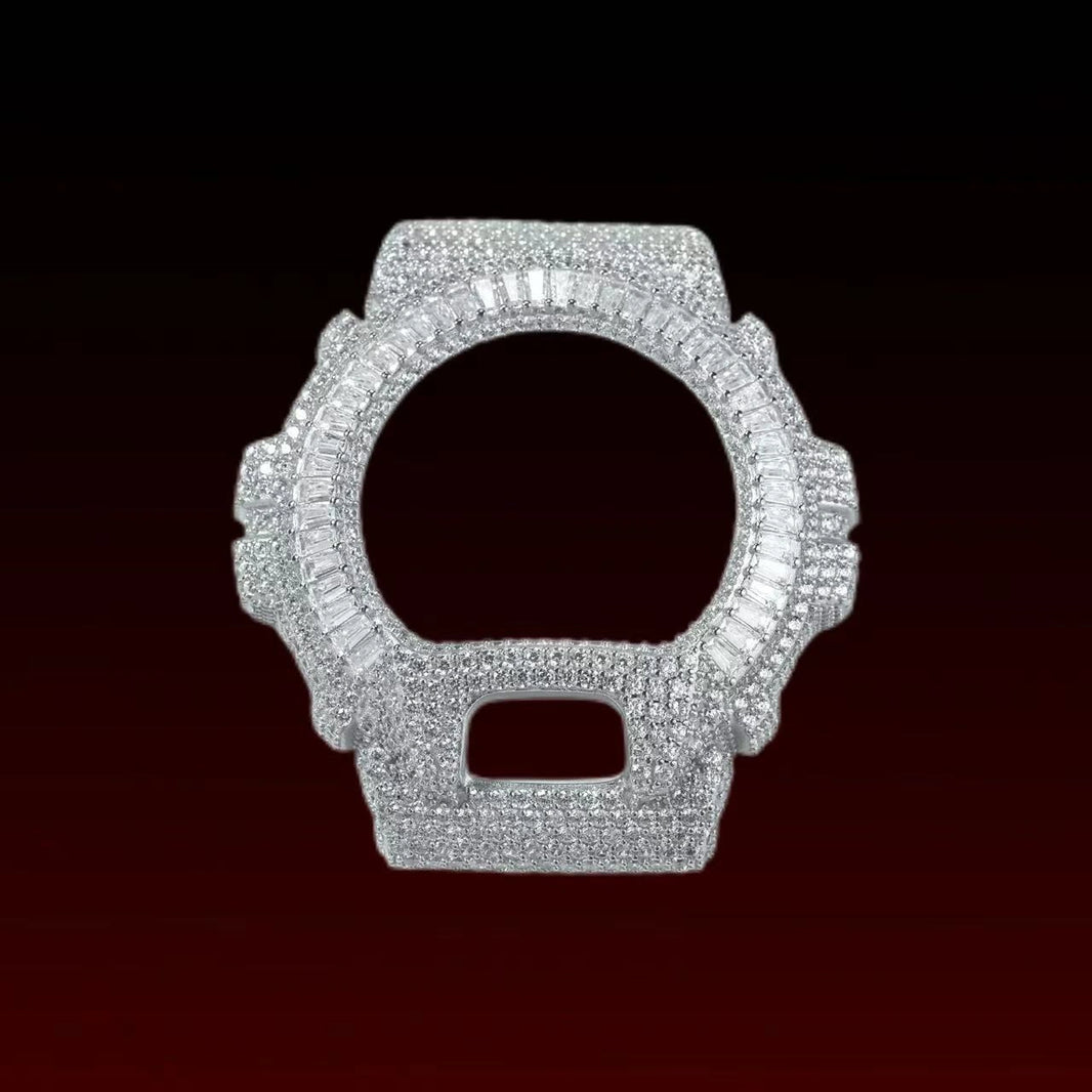 Baguette Halo Watch Bezel Compatible with DW6900