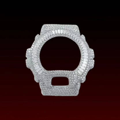 Baguette Halo Watch Bezel Compatible with DW6900