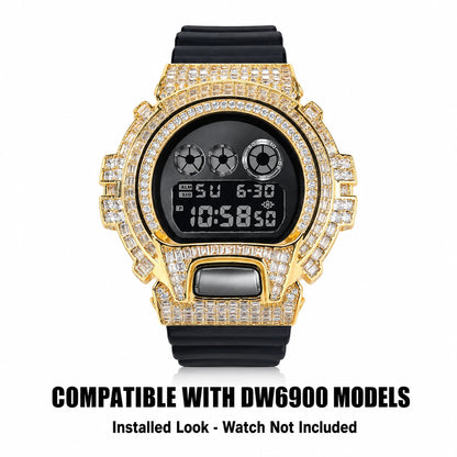 Baguette Watch Bezel Compatible with DW6900