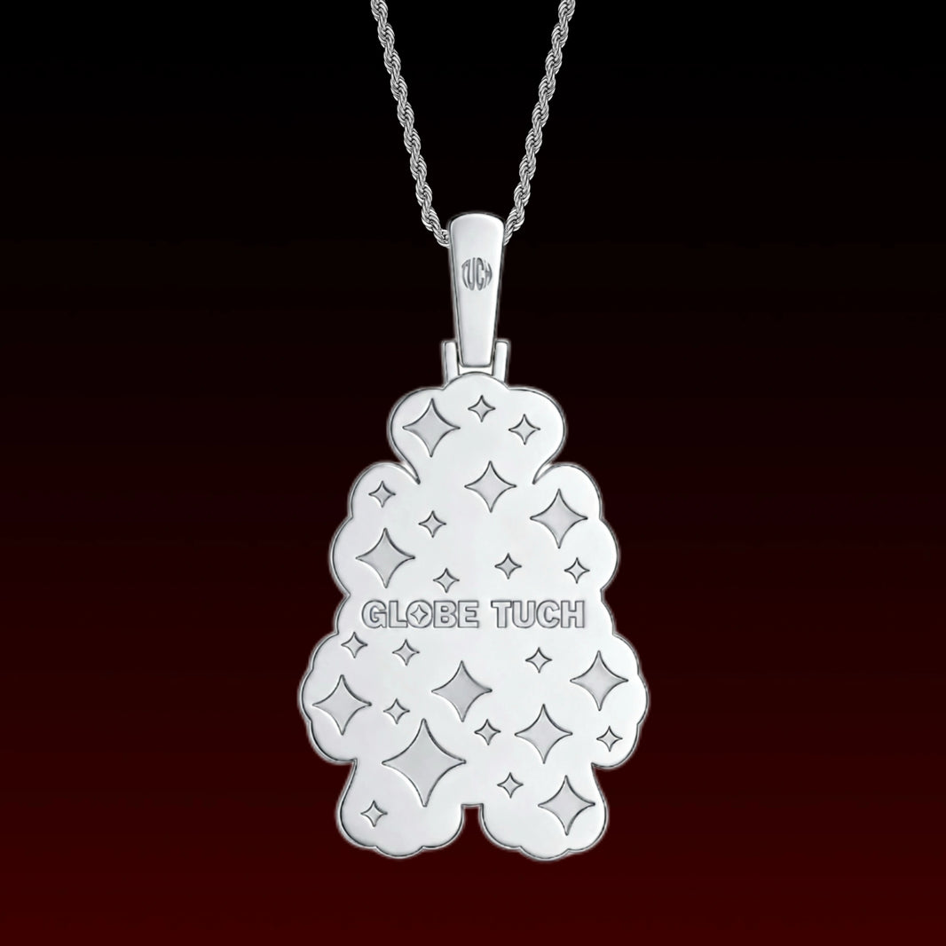 Black Jade Overlay Cross Pendant