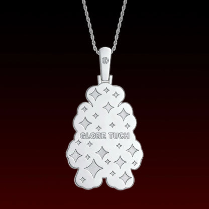 Black Jade Overlay Cross Pendant