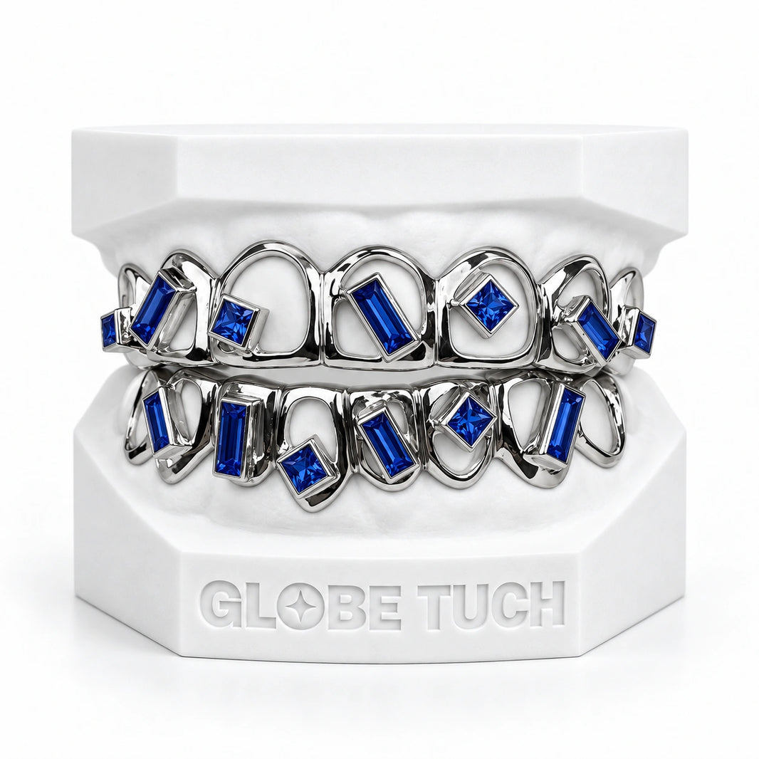 Color Gem Open Face Custom Grillz-First Drop