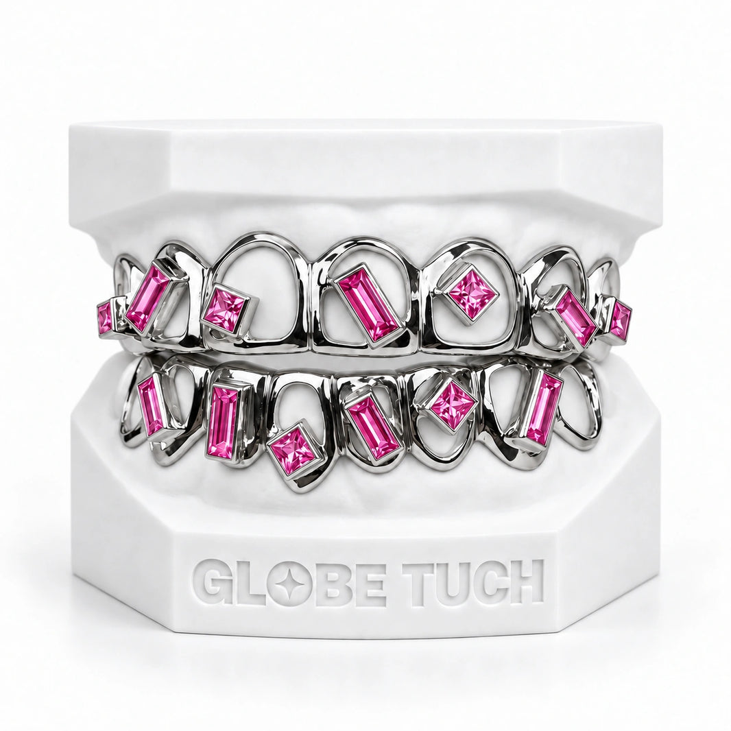 Color Gem Open Face Custom Grillz-First Drop