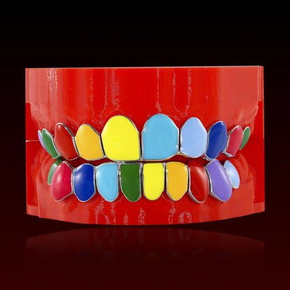 Colorful Enamel  Custom Grillz