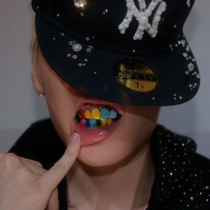 Colorful Enamel  Custom Grillz