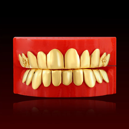Cross Fang Polished Custom Grillz