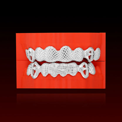 Cross Woven Mesh Custom Grillz