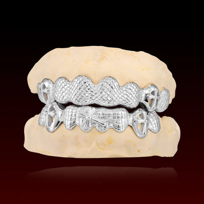 Cross Woven Mesh Custom Grillz