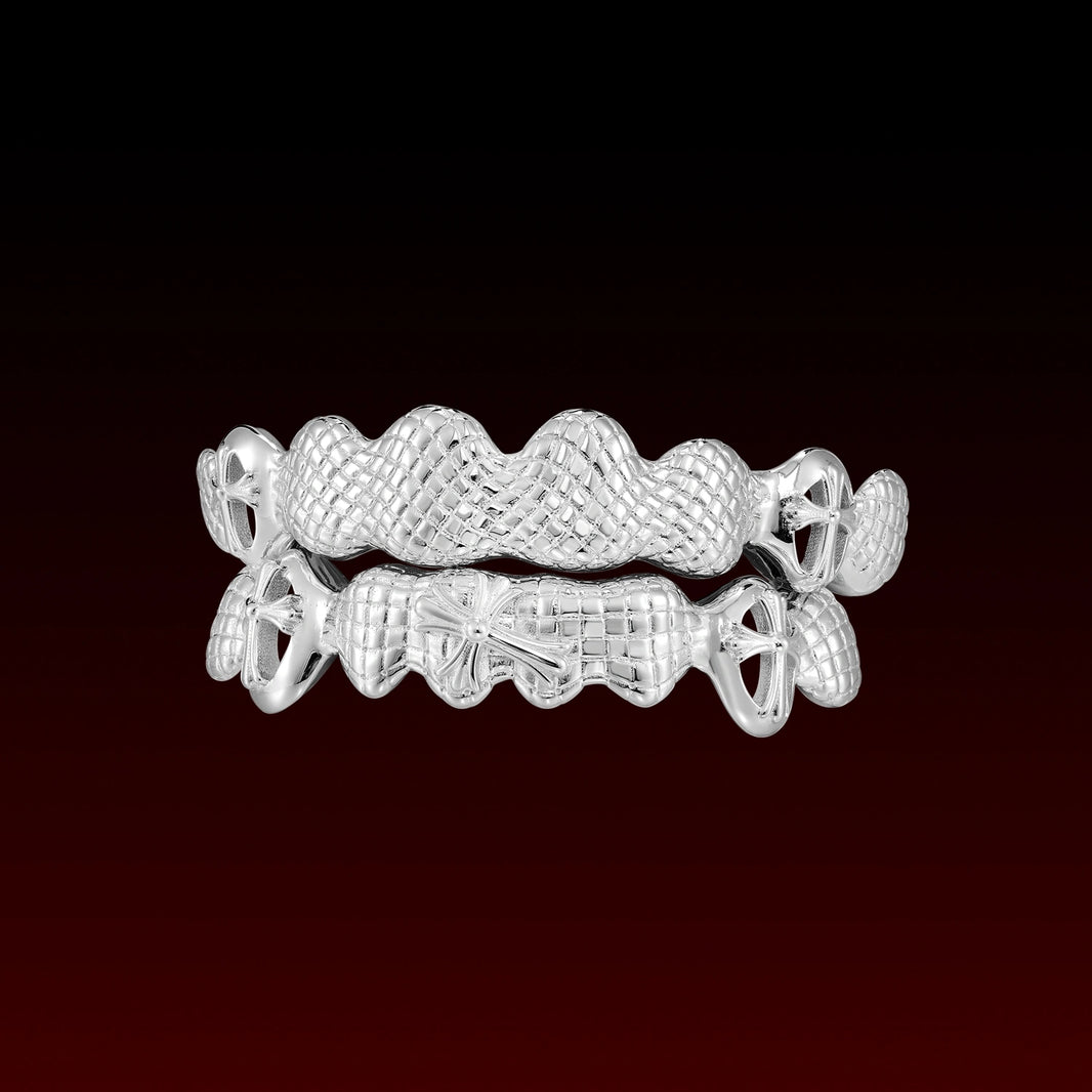 Cross Woven Mesh Custom Grillz