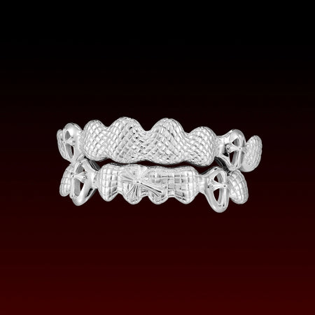 Cross Woven Mesh Custom Grillz