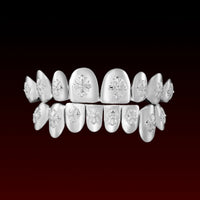 Cross Carving Polished Custom Grillz