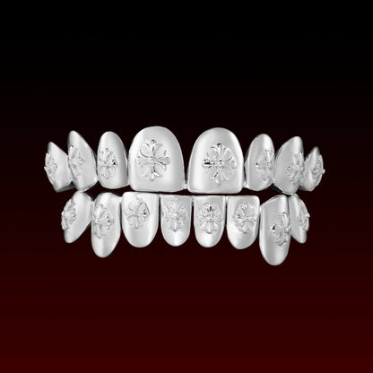 Cross Carving Polished Custom Grillz