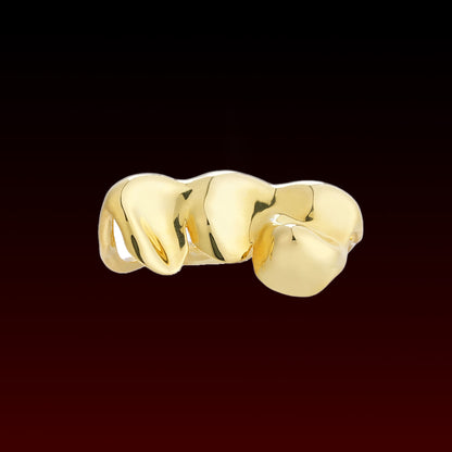 Custom 3 Teeth Open Face Grillz