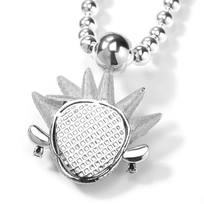 Custom 3D Face With Ball Chain
