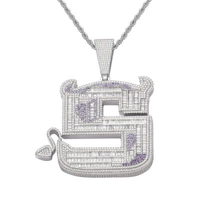 Custom Design S Letter Pendant