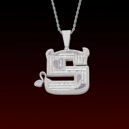 Custom Design S Letter Pendant
