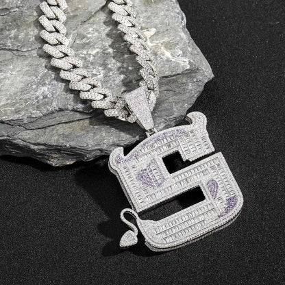 Custom Design S Letter Pendant