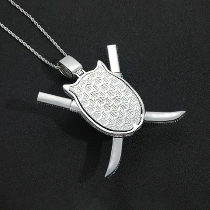 Custom Masked Warrior Pendant