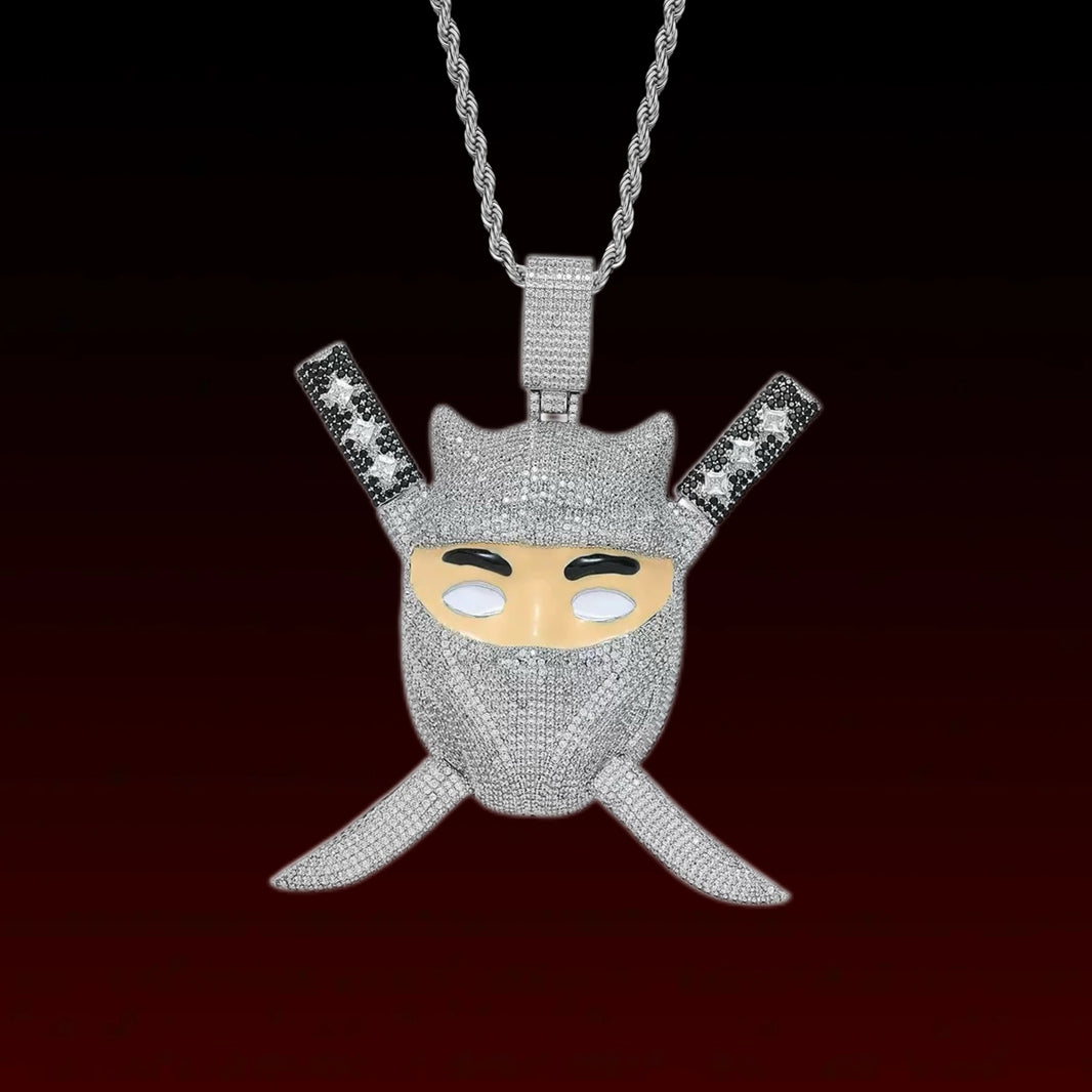 Custom Masked Warrior Pendant