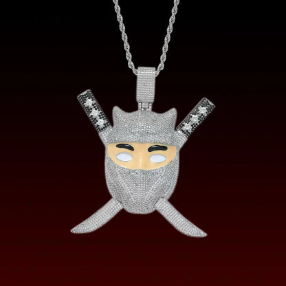 Custom Masked Warrior Pendant