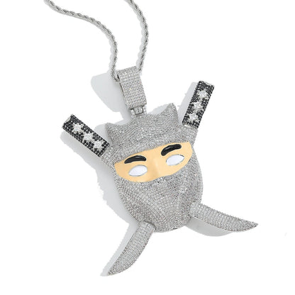 Custom Masked Warrior Pendant