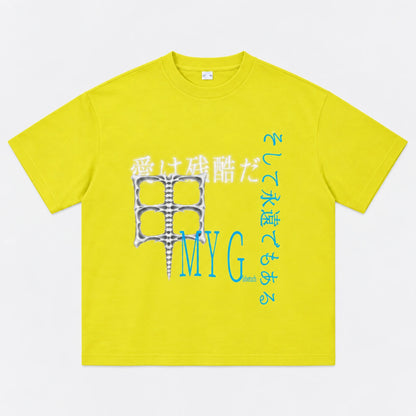 400G Heavyweight Oversized Streetwear T-Shirt