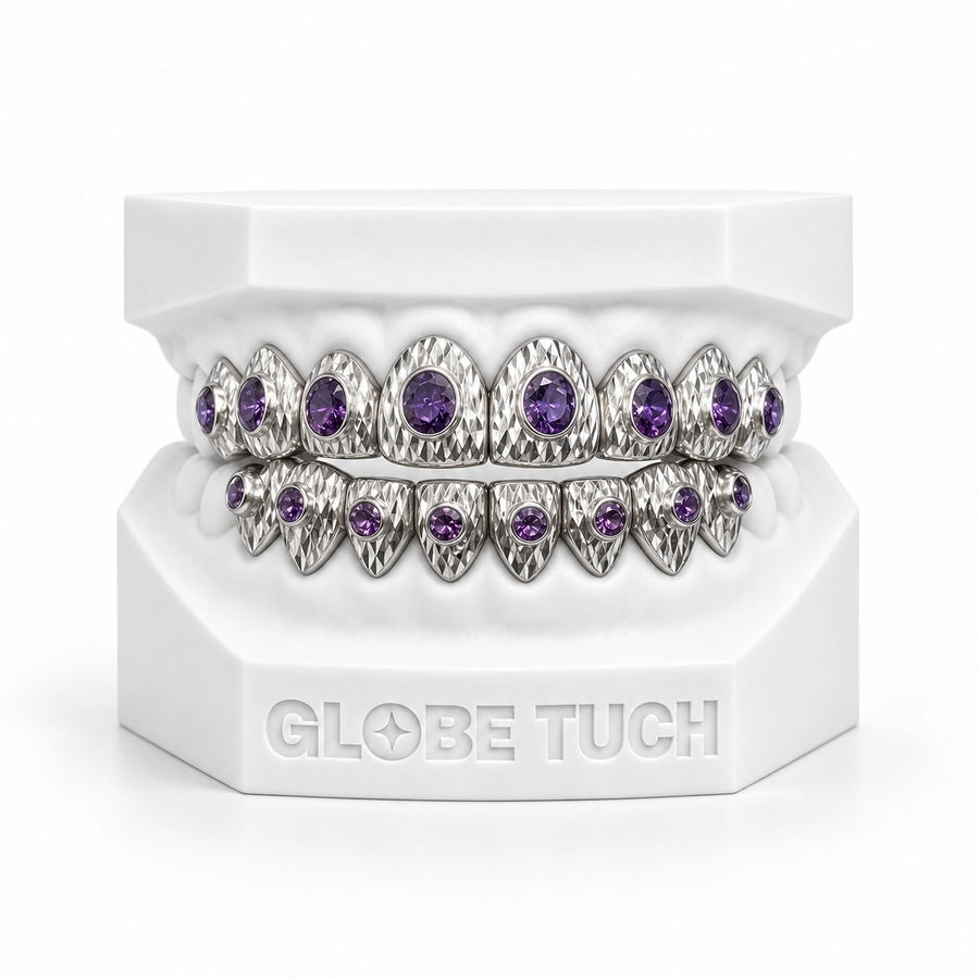 Diamond-Cut Honeymoon Custom Grillz