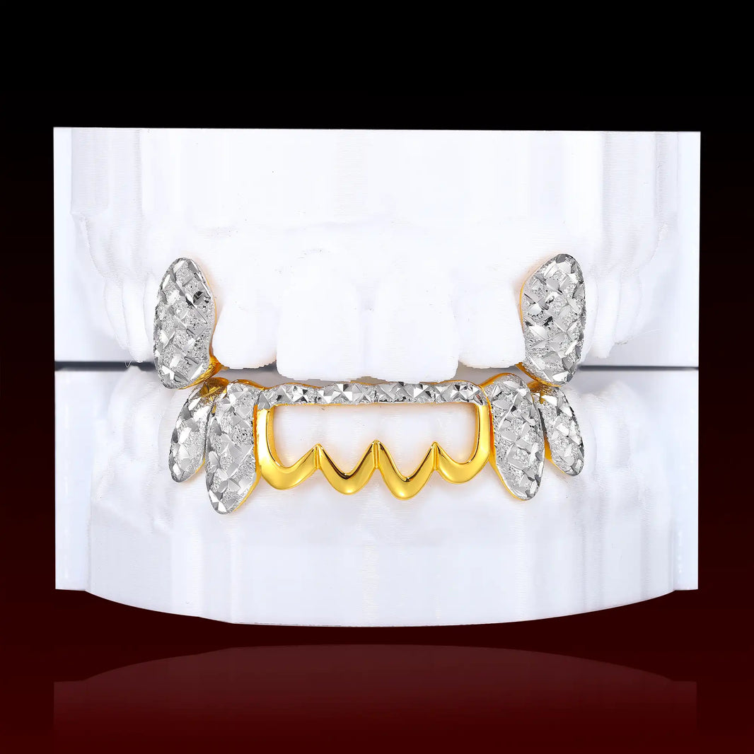 Diamond Cut Open Face Custom Grillz