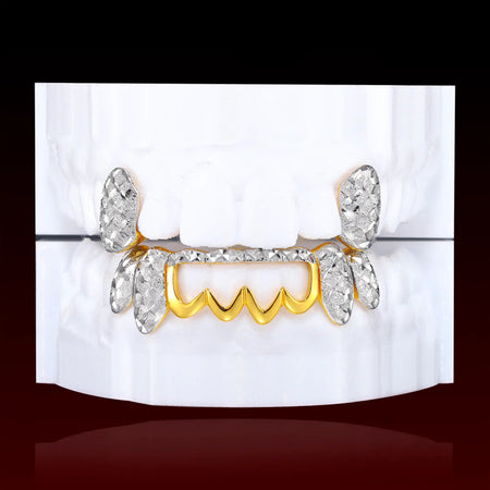 Diamond Cut Open Face Custom Grillz