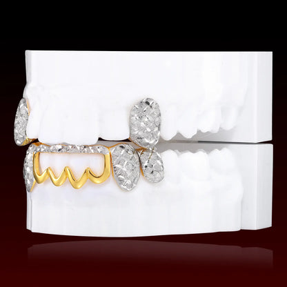 Diamond Cut Open Face Custom Grillz