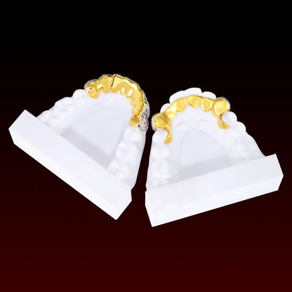 Diamond Cut Open Face Custom Grillz