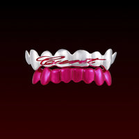 Enamel Letter Polished Custom Grillz