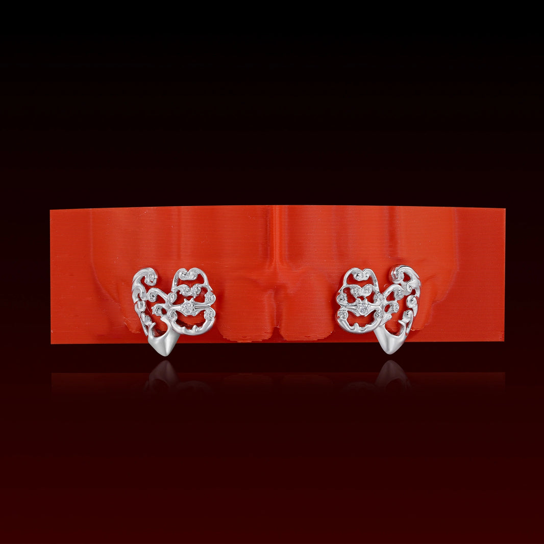 Filigree Open Face Fang Custom Grillz