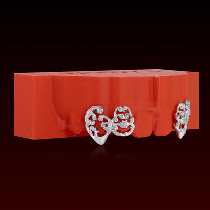 Filigree Open Face Fang Custom Grillz