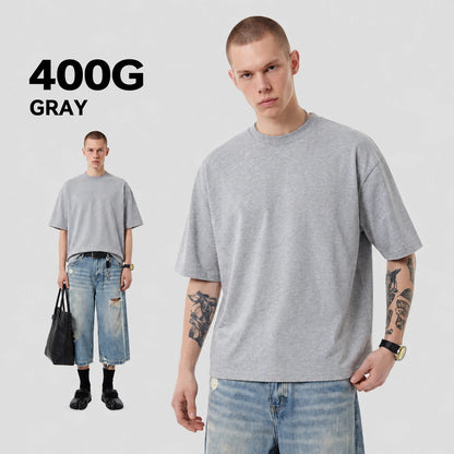 400G Heavyweight Oversized Streetwear T-Shirt