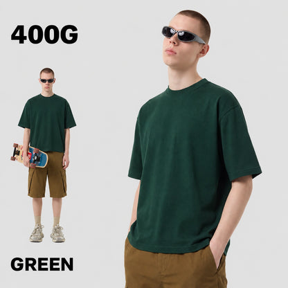 400G Heavyweight Oversized Streetwear T-Shirt