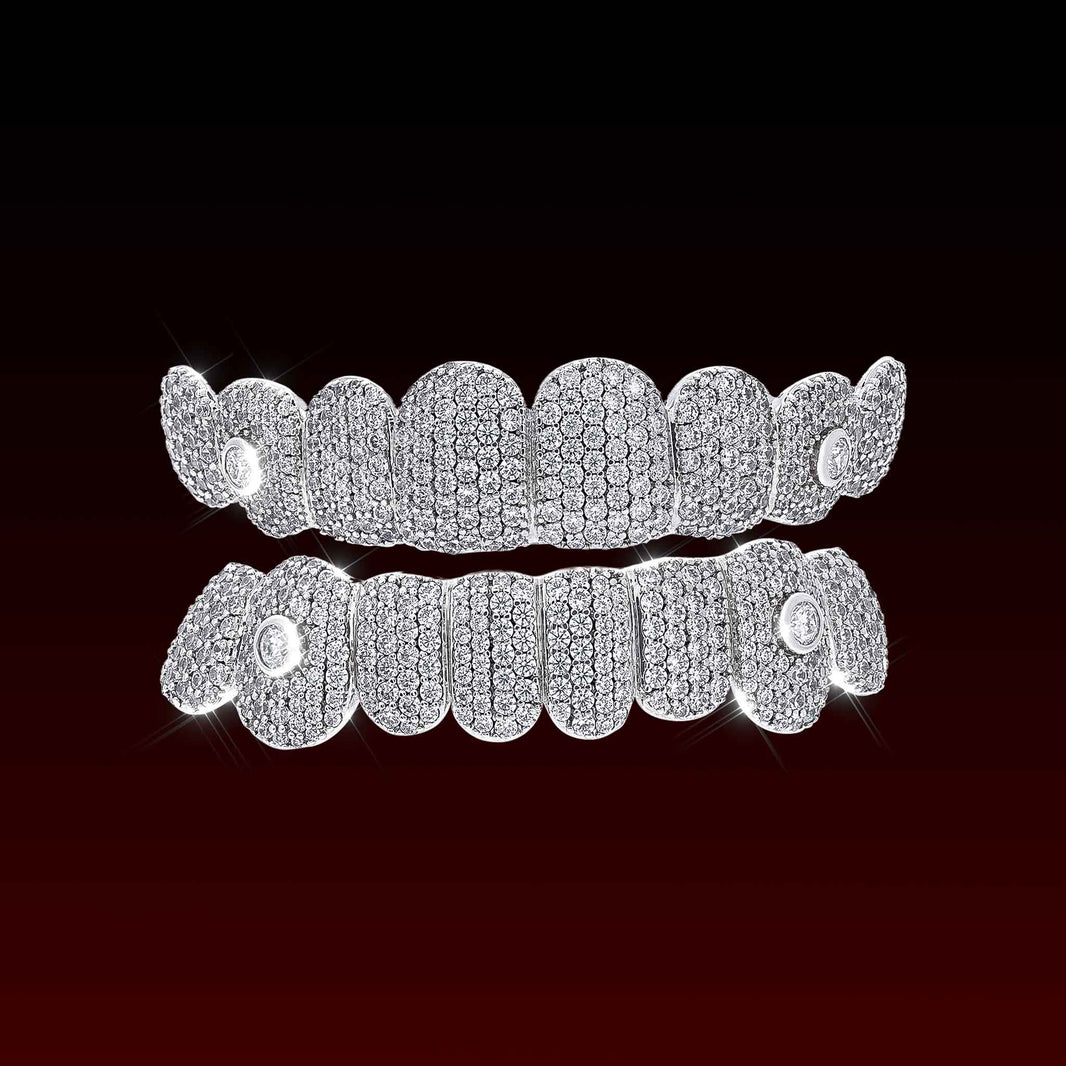 Gem On Fang Custom Moissanite Grillz