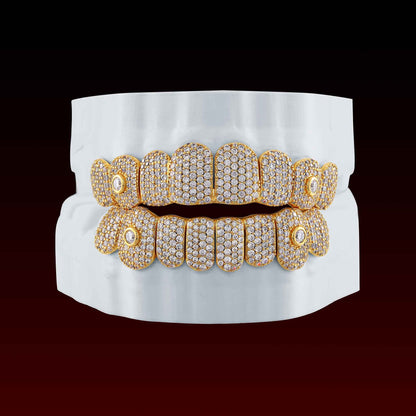 Gem On Fang Custom Moissanite Grillz