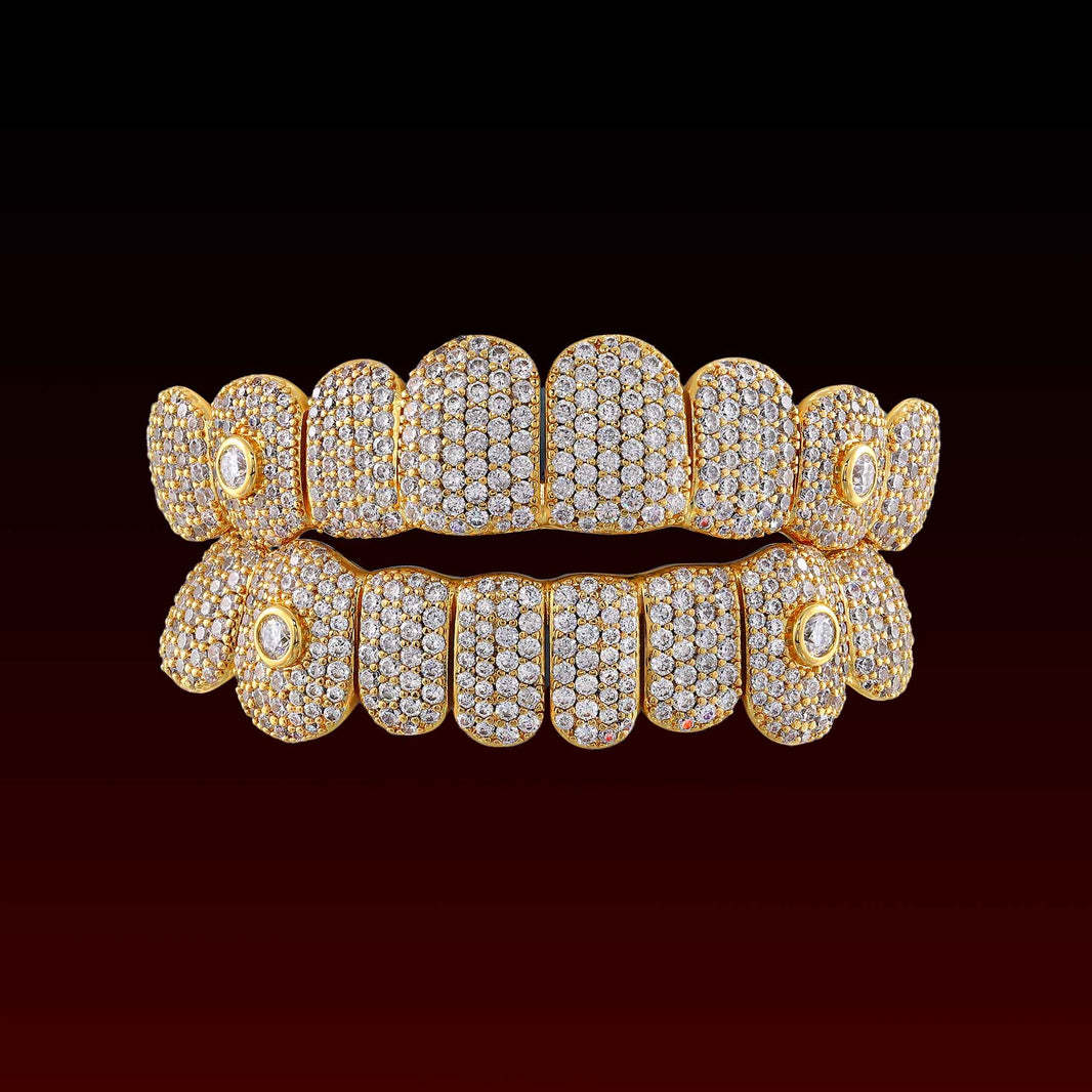 Gem On Fang Custom Moissanite Grillz