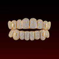 Gem On Fang Custom Moissanite Grillz