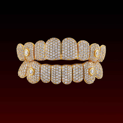 Gem On Fang Custom Moissanite Grillz