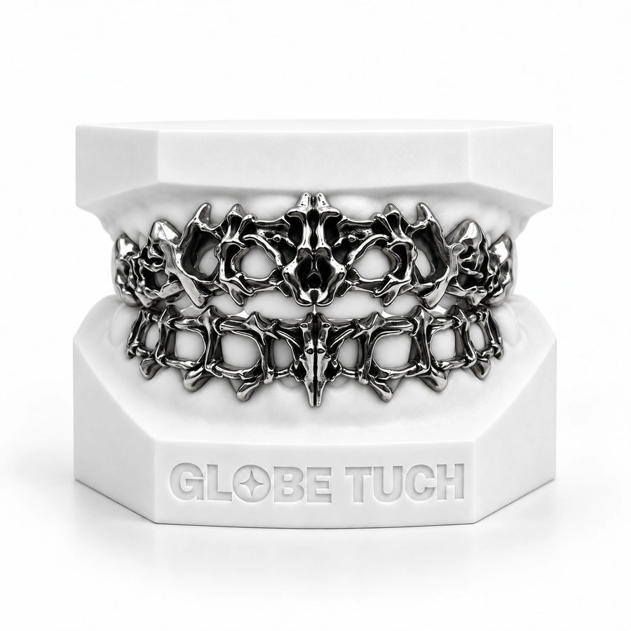 Gothic Bone Cage Custom Grillz