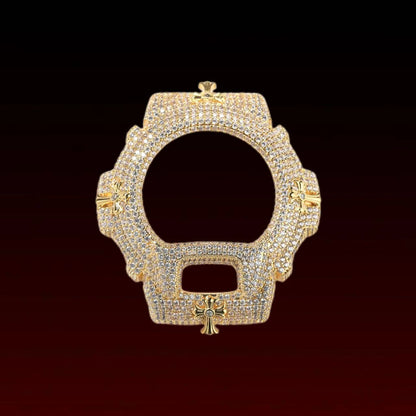 Gothic Cross Watch Bezel Compatible with DW6900