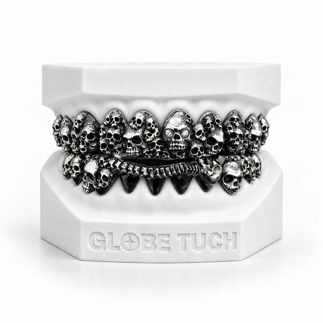 Gothic Dark Skull Custom Grillz-First Drop