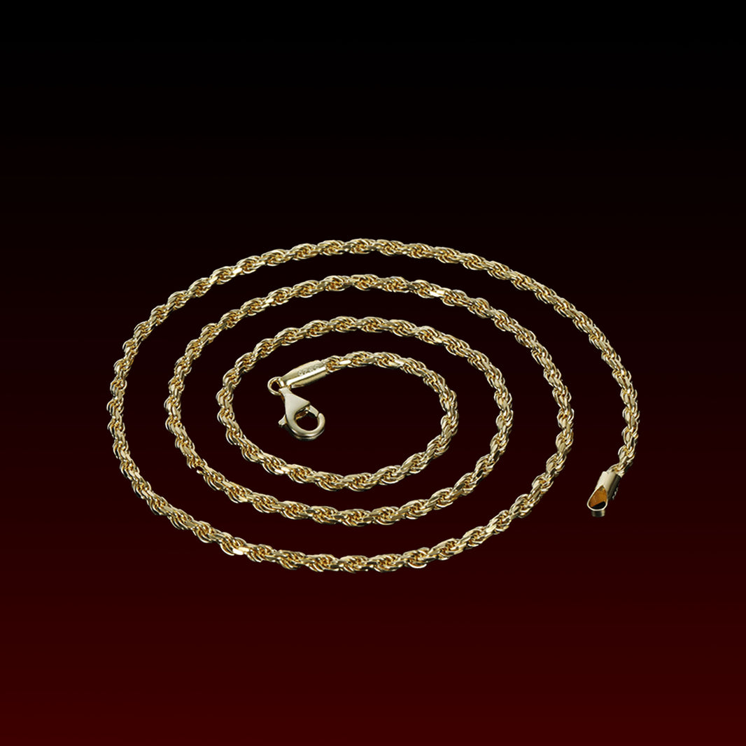 S925 Sterling Silver Rope Chain