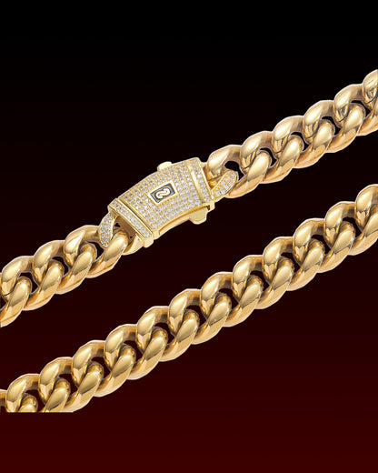 Iced Clasp Miami Cuban Chain