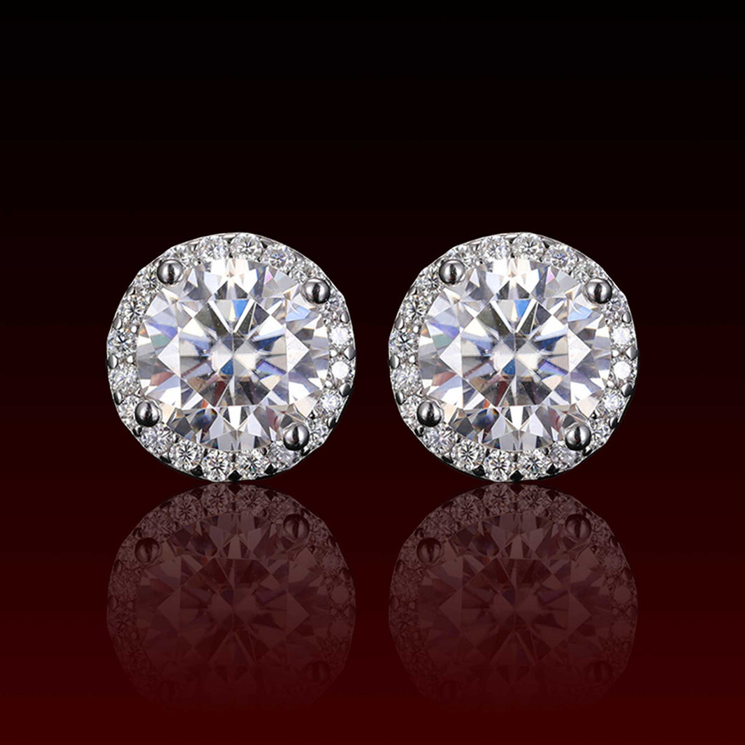 Hola Moissanite Stud Earrings